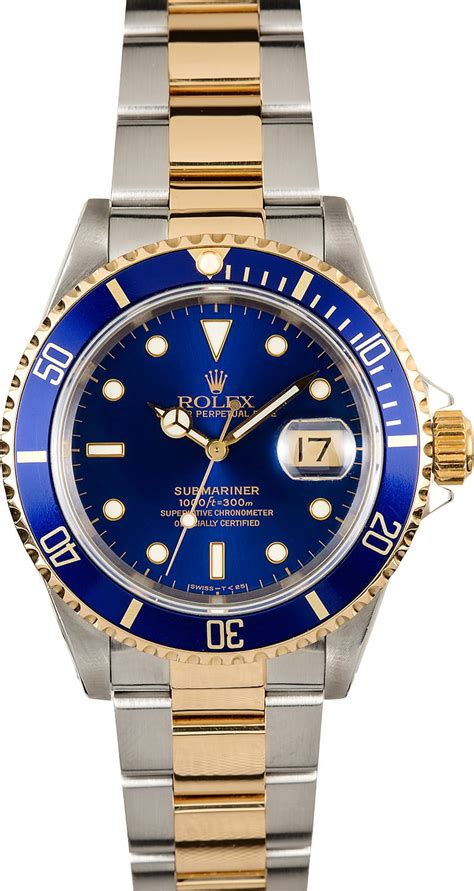 rolex submariner blue bezel price